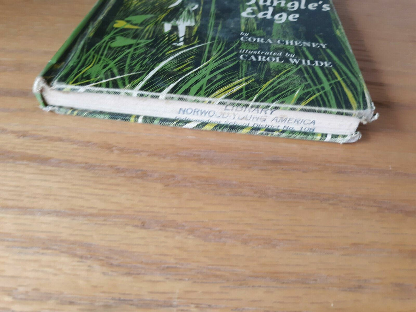 The girl at Jungle's Edge Hardcover 1962 by Cora Cheney (Author) 1st Edition