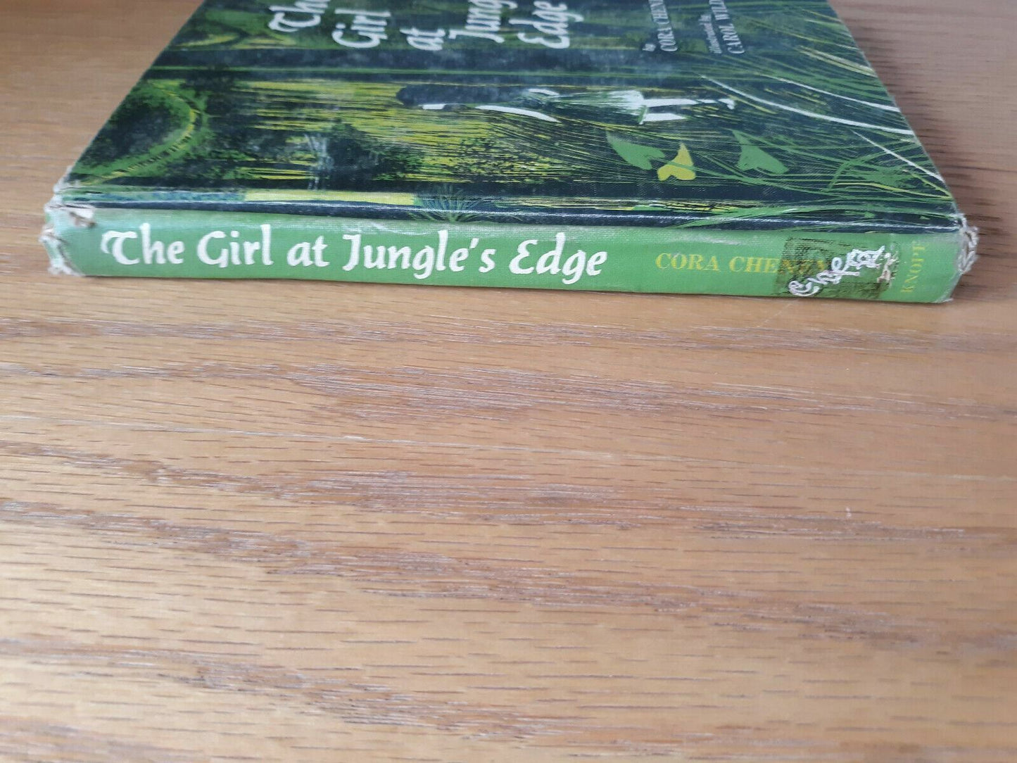 The girl at Jungle's Edge Hardcover 1962 by Cora Cheney (Author) 1st Edition