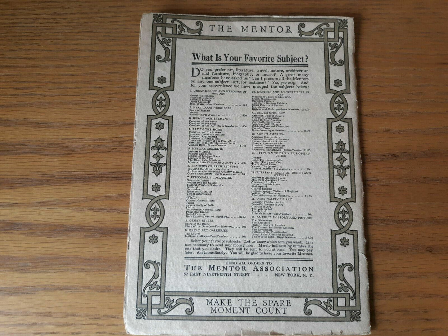 The Mentor American Poets of the Soil July 15 1916