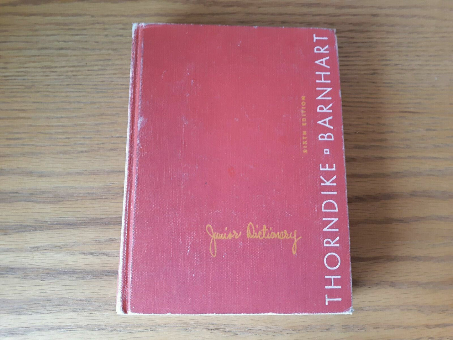 Thorndike Barnhart Junior Dictionary (6th Edition, 1965, Hardcover)