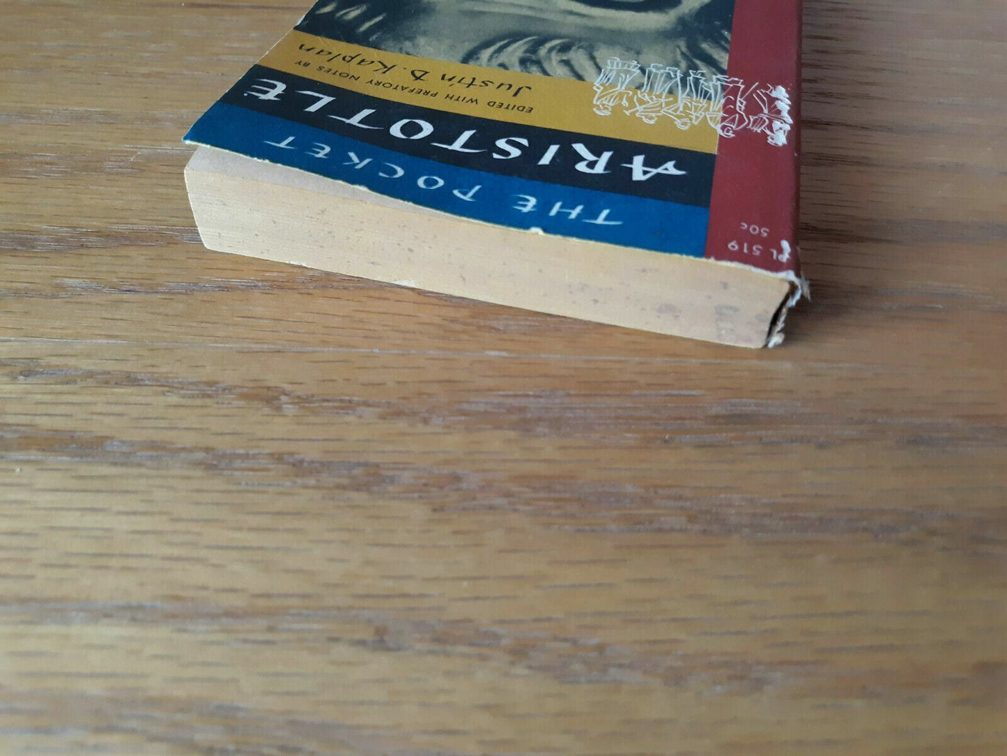 Vintage The Pocket Aristotle Book (Kaplan, Justin D. - 1958)