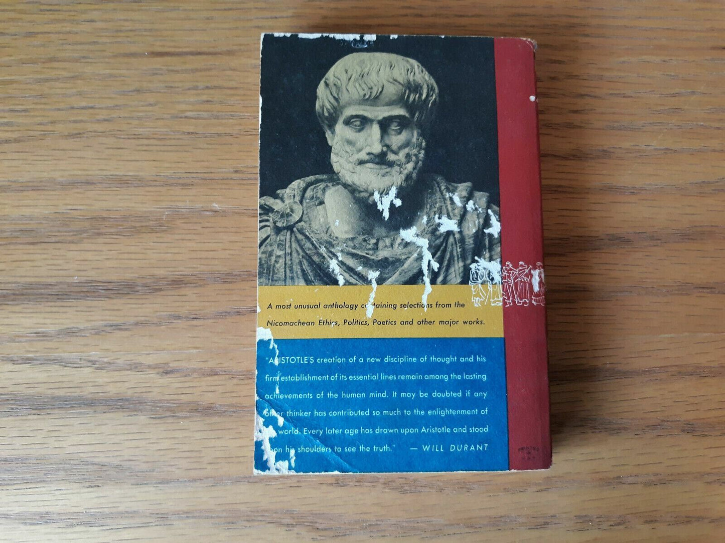 Vintage The Pocket Aristotle Book (Kaplan, Justin D. - 1958)