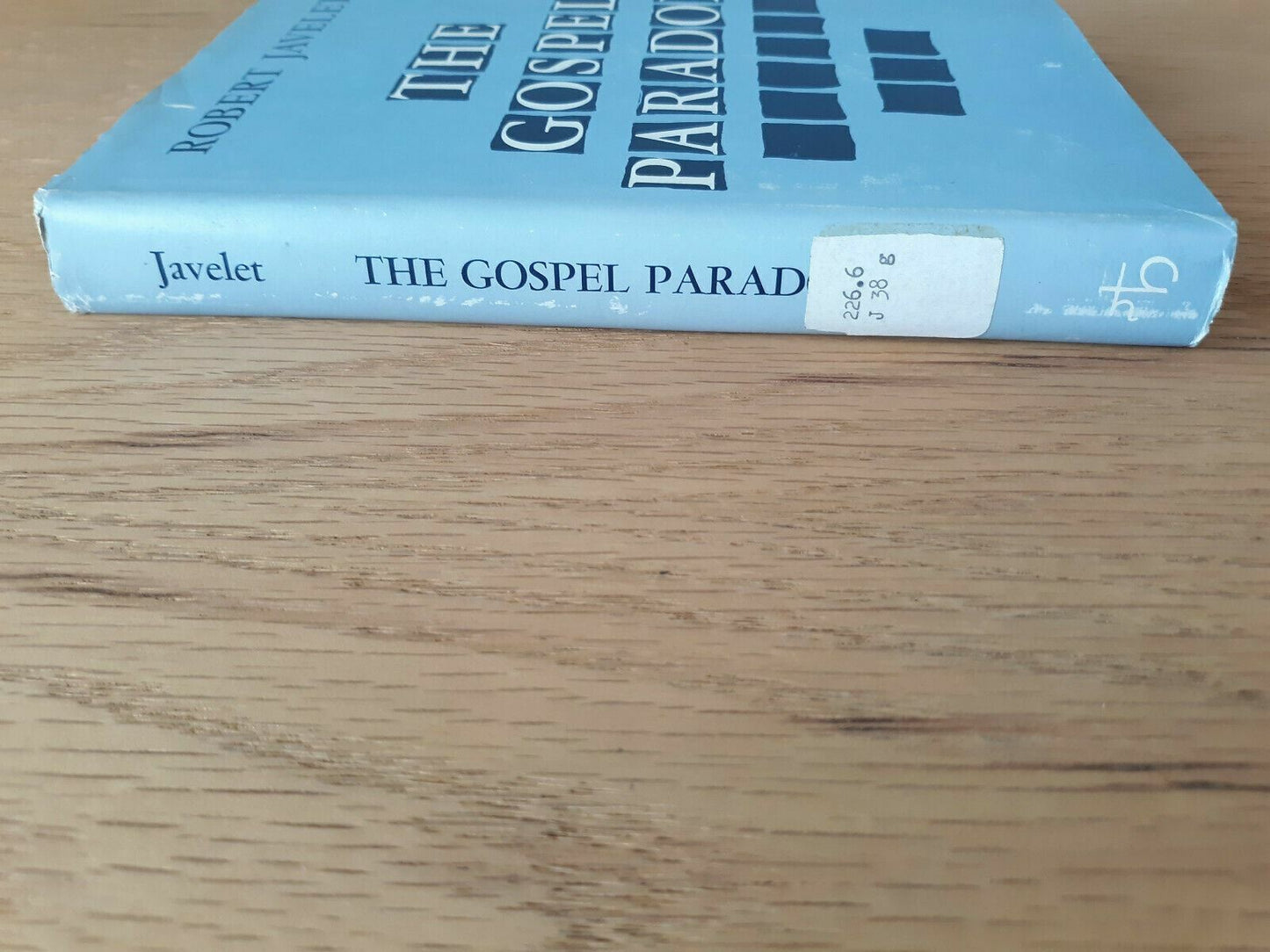 The Gospel Paradox by Robert Javelet 1966 DJ/HC