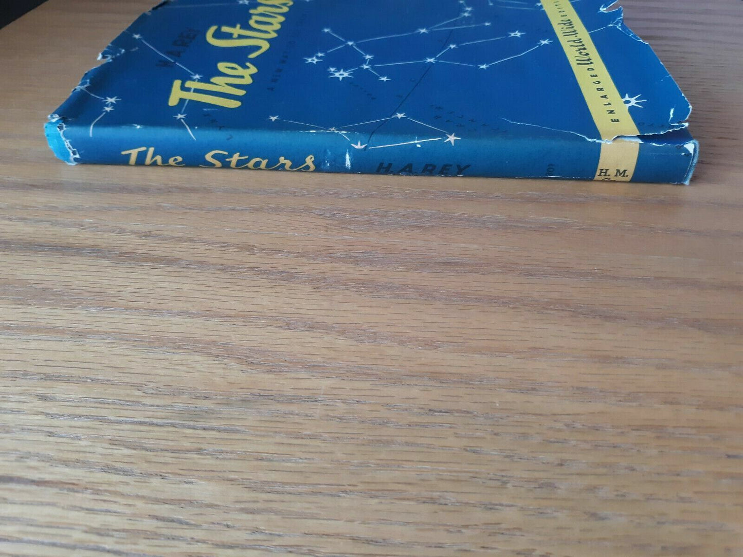 The Stars by H.A.Rey Enlarged World-Wide Edition 1966 Hardback w/ Dust Jacket