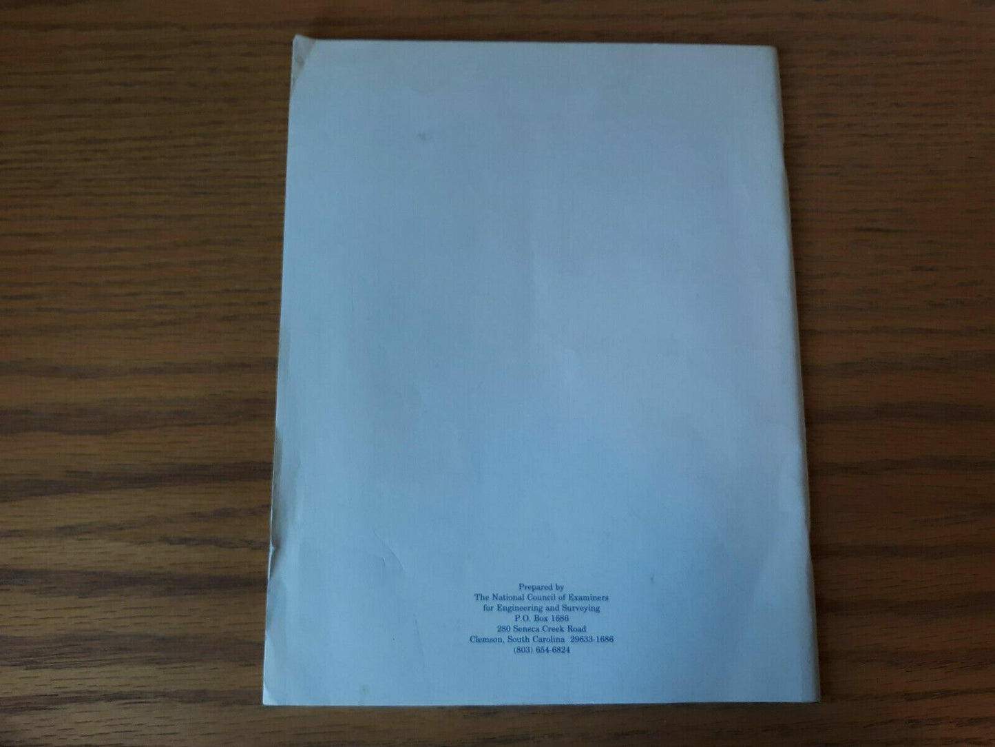 Fundamentals of Engineering (FE) Reference Handbook 1994