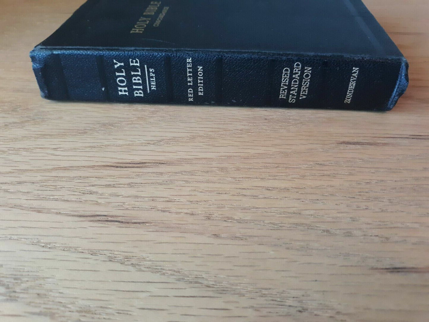 Zondervan Holy Bible Helps Revised Standard Version Red Letter Edition 1952