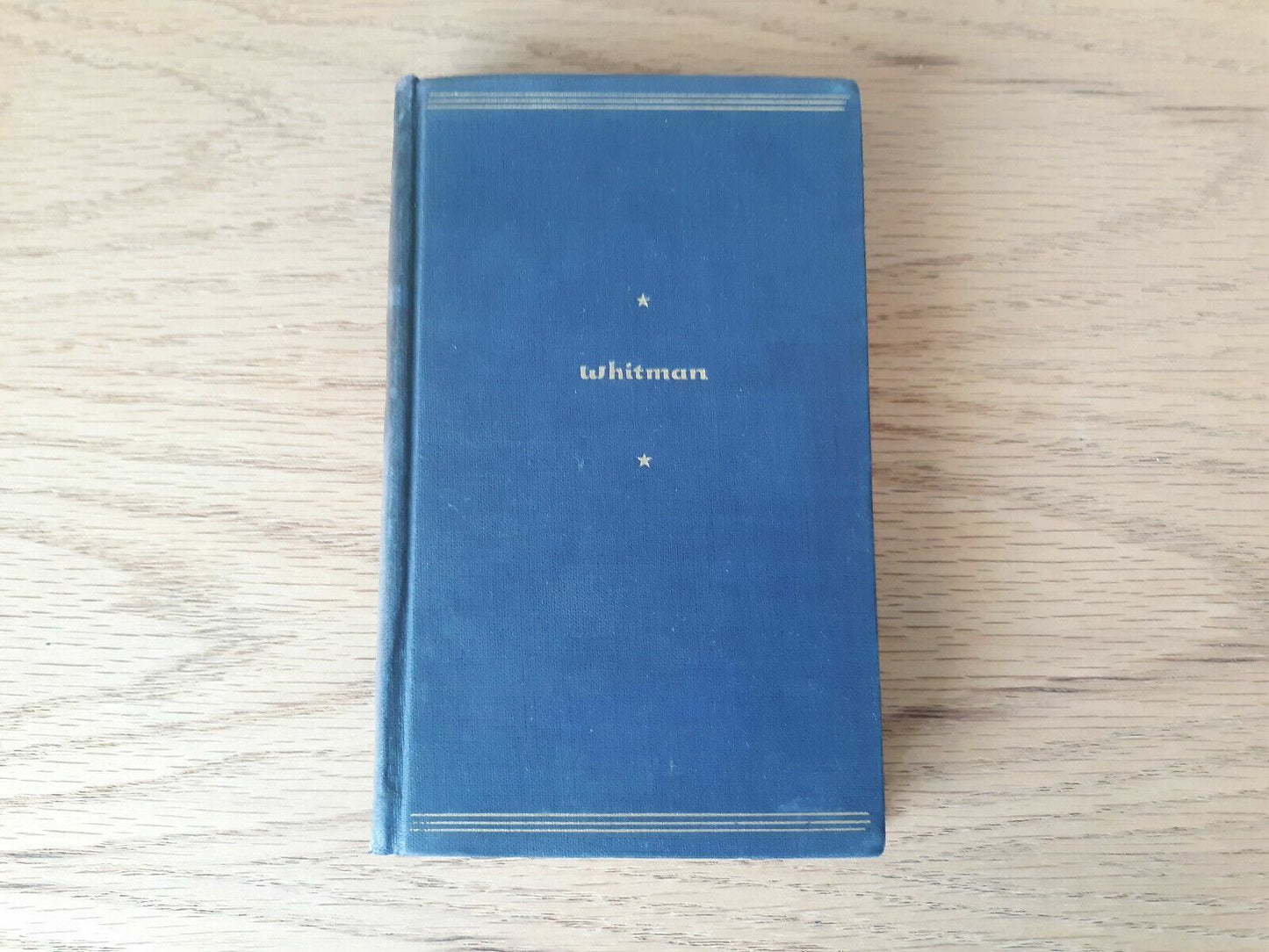 Walt Whitman: Representative Selections w/ Introduction by Floyd Stovall 1934 HC