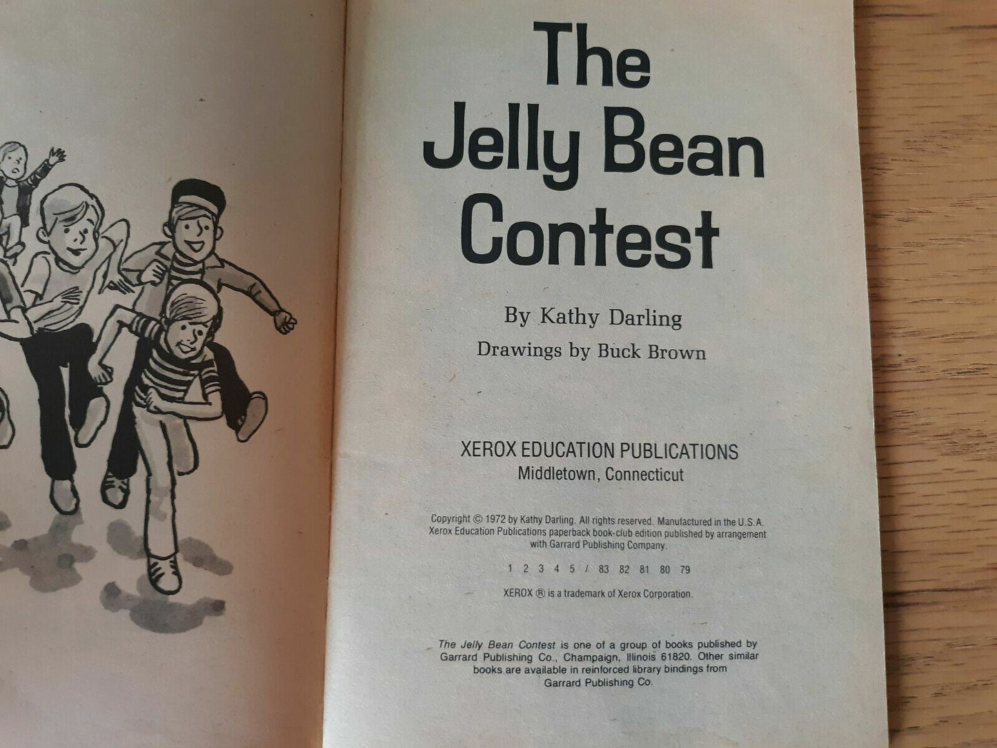 The Jelly Bean Contest by Kathy Darling 1972 Paperback