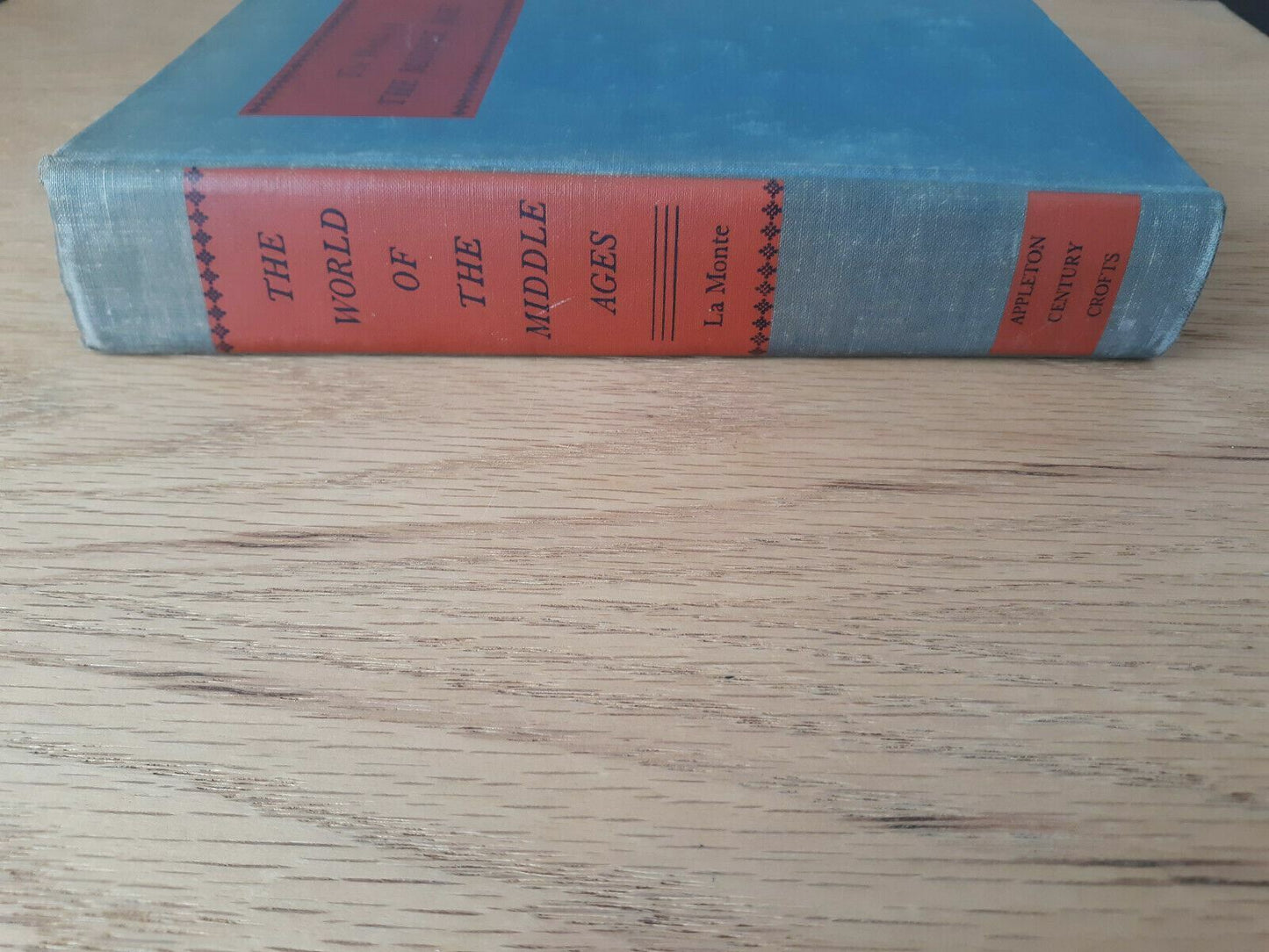 The World of the Middle Ages LaMonte 1949 HC