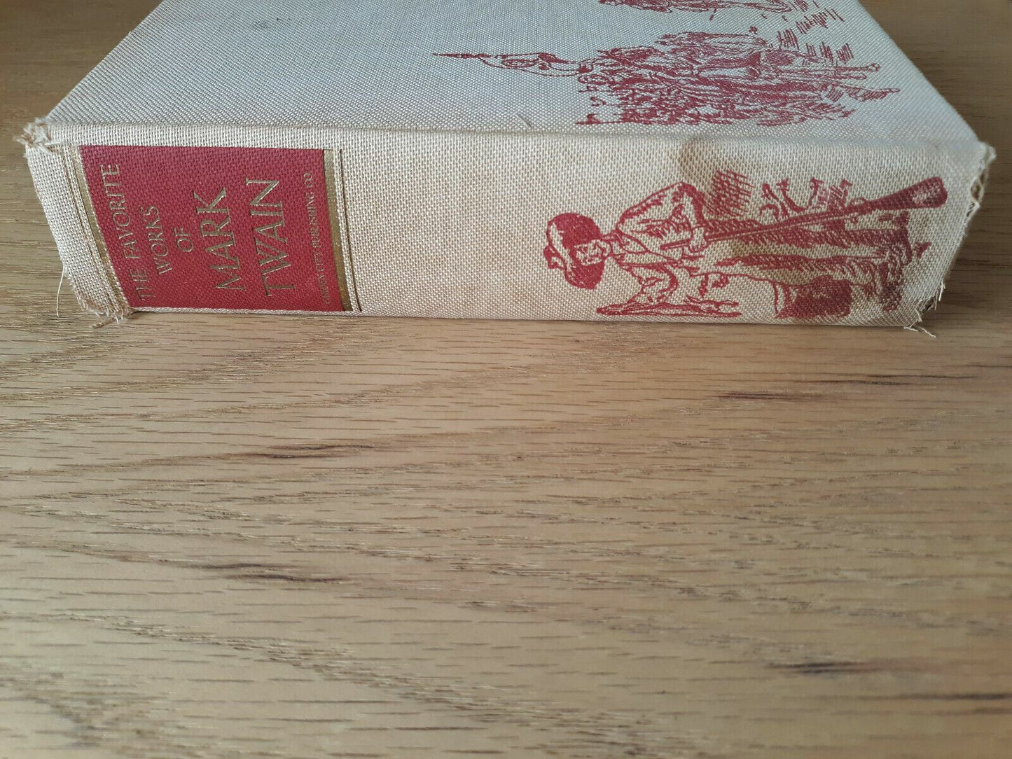 The Favorite Works Of Mark Twain Deluxe Edition Garden City Publishers 1939 HC