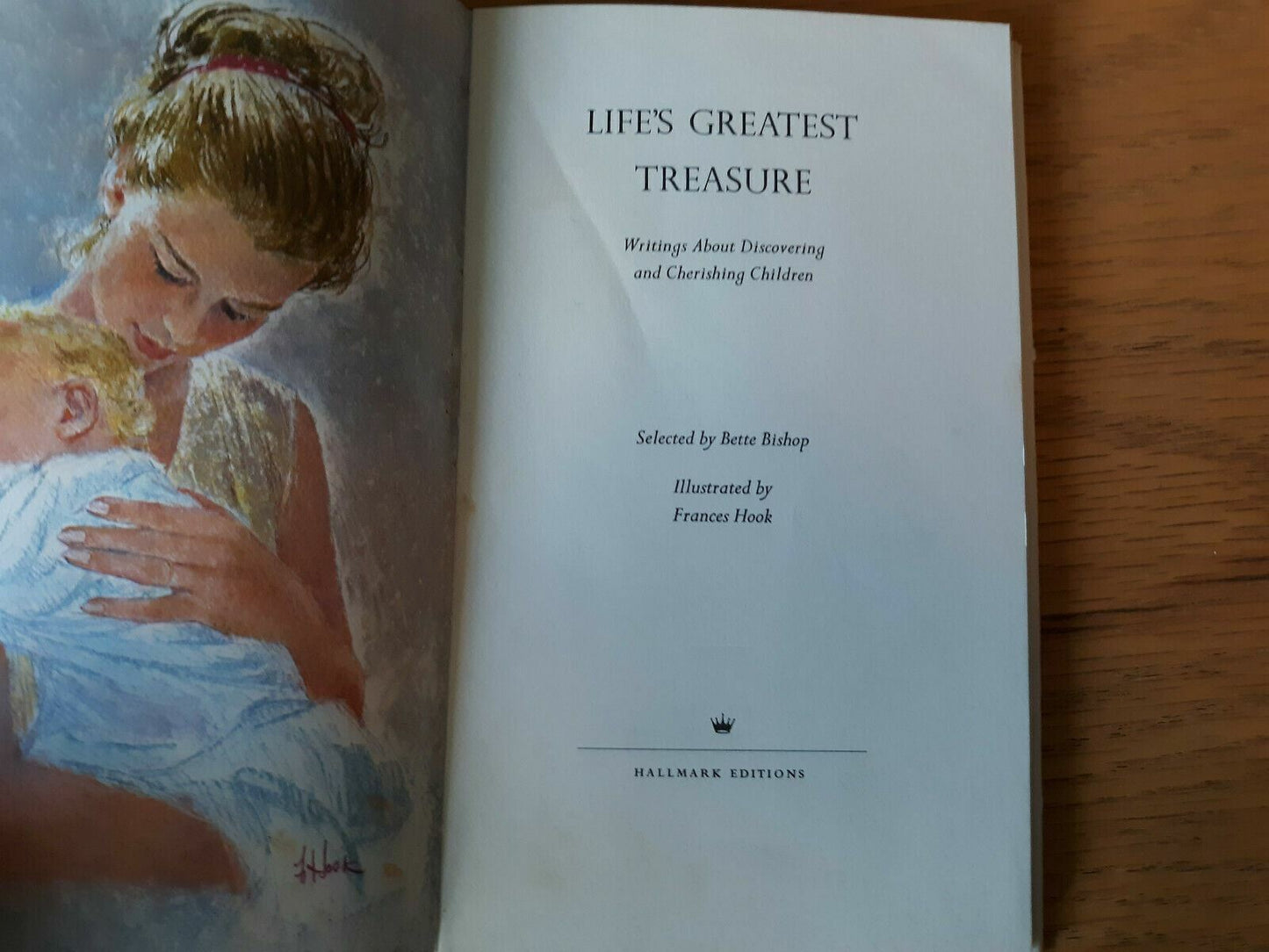 Vintage 1968 Hallmark Life's Greatest Treasure Illustrated HC/DJ