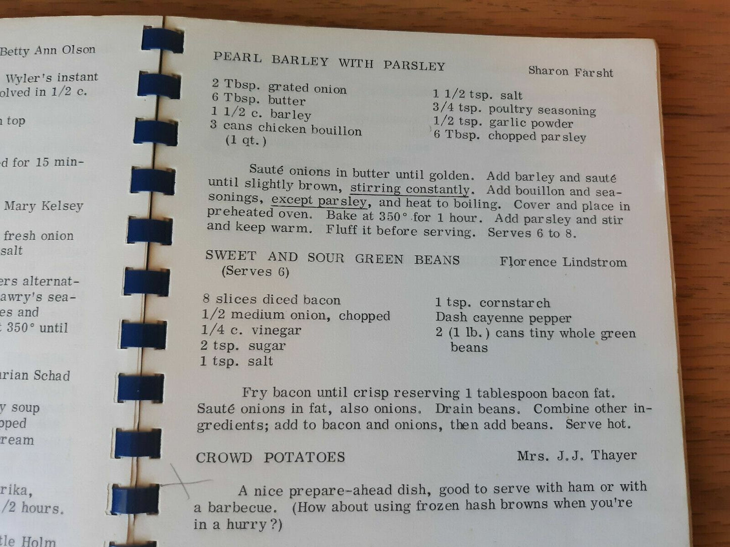A Cook's Tour St Paul Mn Women's Auxiliary Dental Society Cookbook 1974