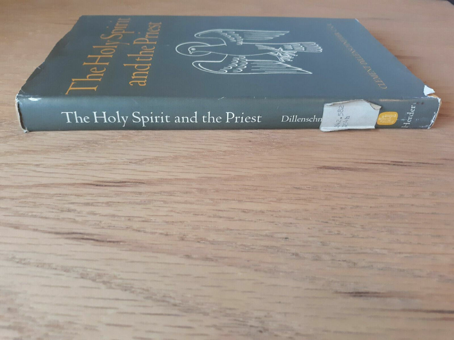 The Holy Spirit and the Priest by Dillenschneider 1965 HC/DJ First Edition