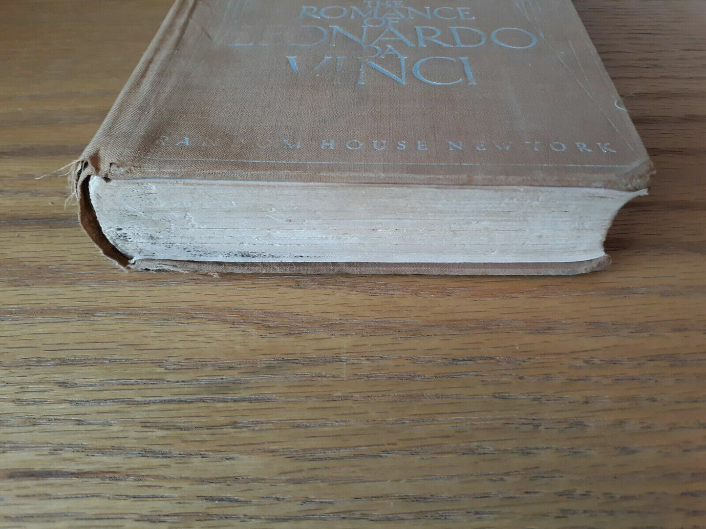 The Romance of Leonardo da Vinci ~ Dmitri Merejkowski (1928, Hardcover)