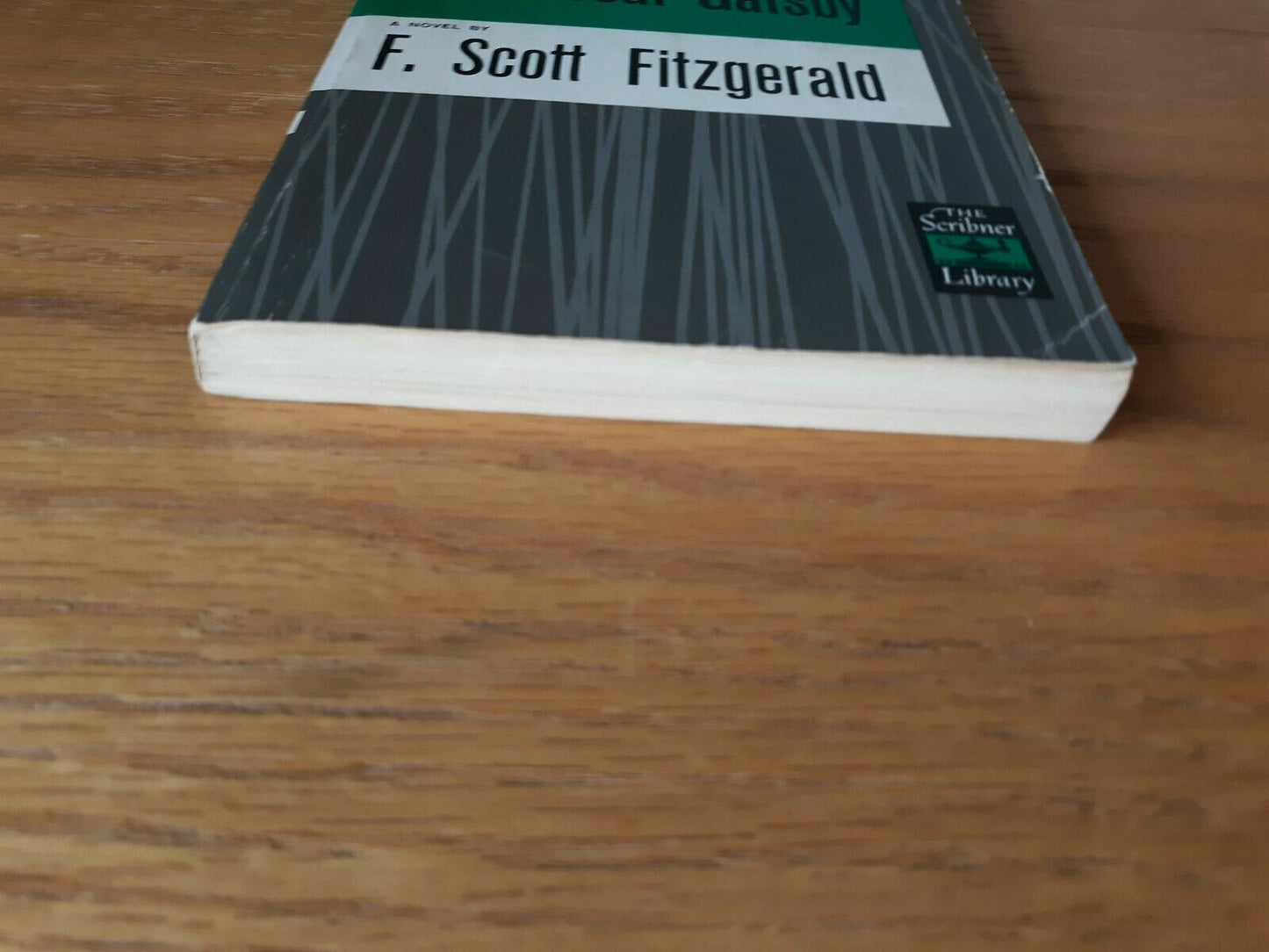 THE GREAT GATSBY by F. Scott Fitzgerald Vintage 1953 Paperback of 1925