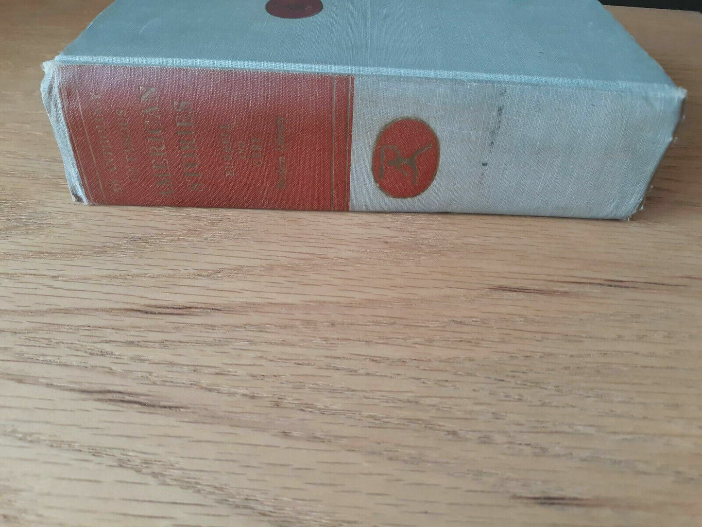 Anthology of Famous American Stories Hardcover Book Vintage 1953 Modern Library