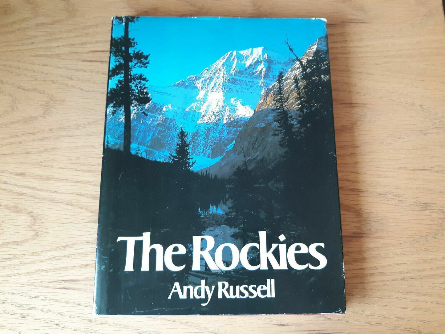 The Rockies by Andy Russell (1975, Hardcover) Signed DJ