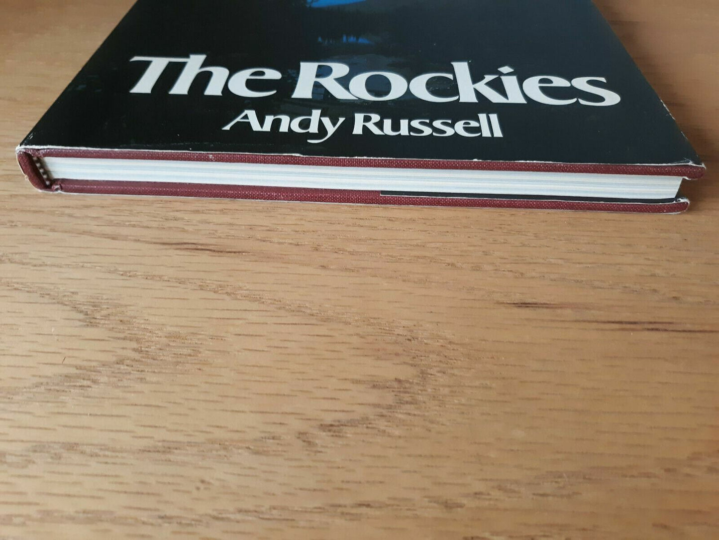 The Rockies by Andy Russell (1975, Hardcover) Signed DJ