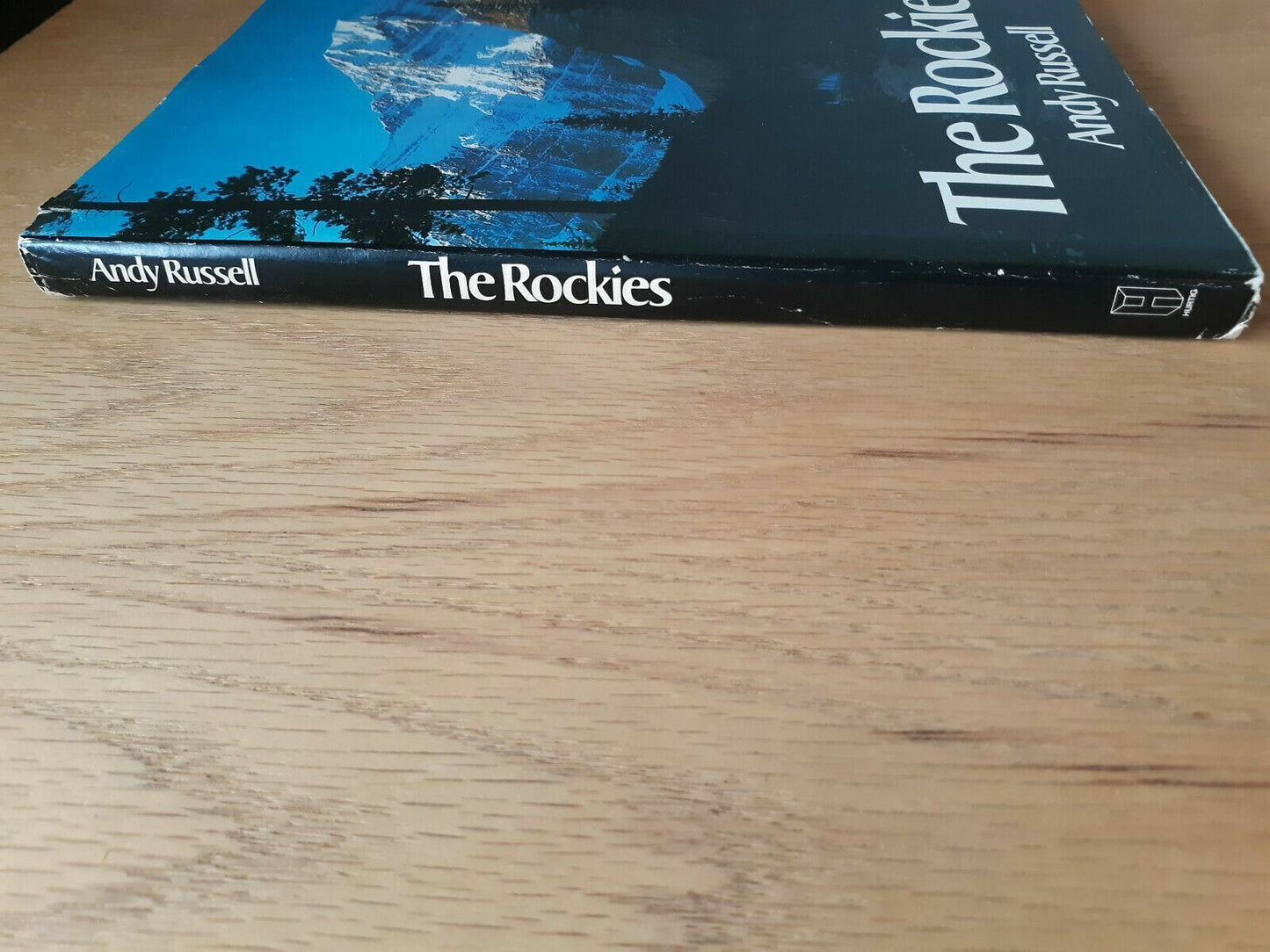 The Rockies by Andy Russell (1975, Hardcover) Signed DJ