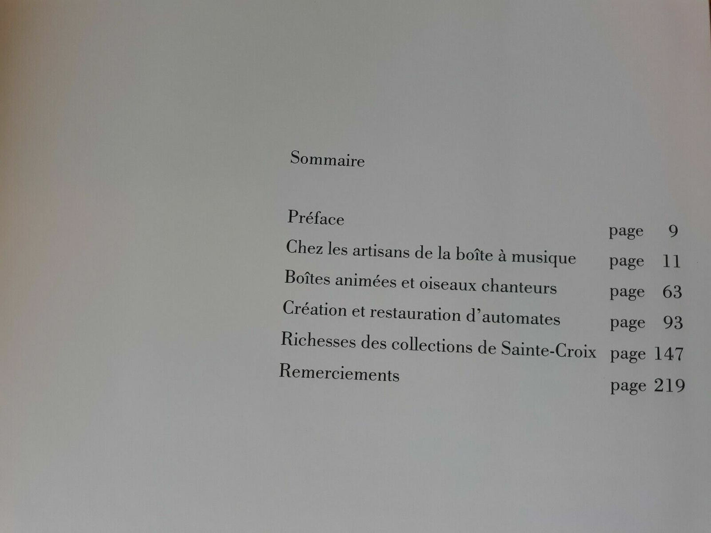 1989 Au Pays Des Boites A Musique Et Des Automates
