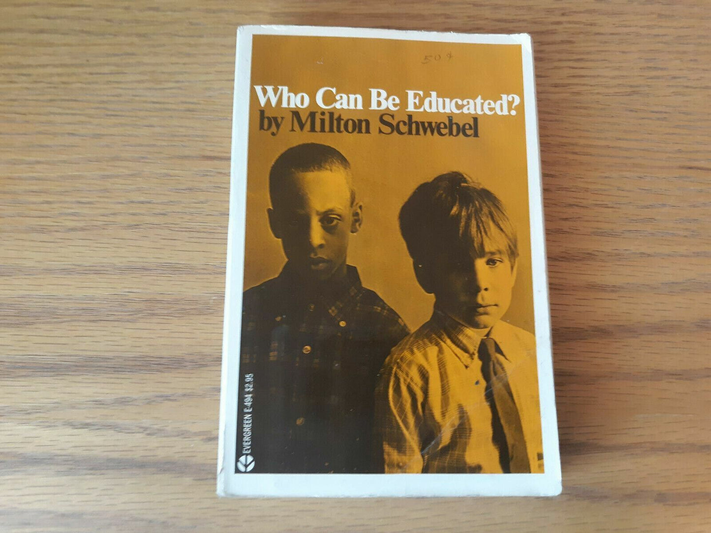 Who Can Be Educated? by Milton Schwebel (1969, Paperback)