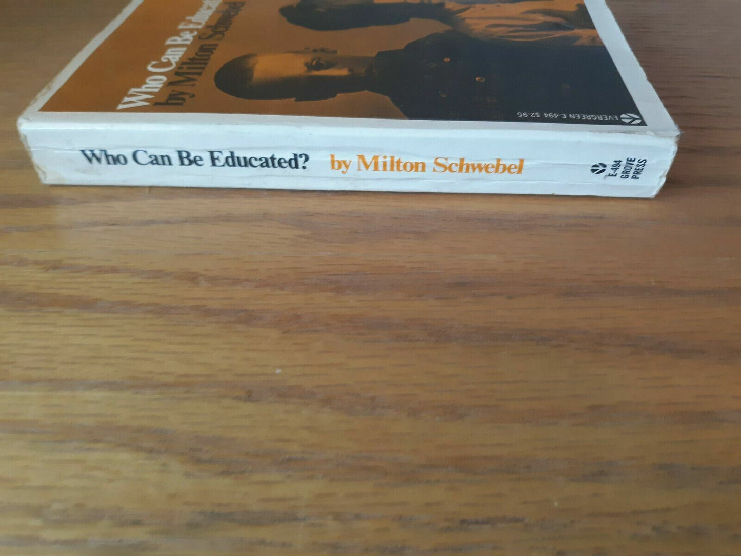 Who Can Be Educated? by Milton Schwebel (1969, Paperback)