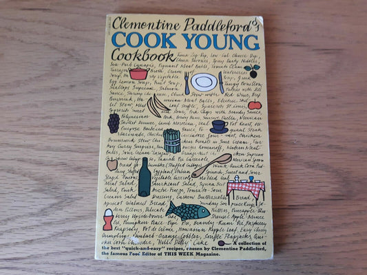 Vintage Children's Cookbook Clementine Paddleford COOK YOUNG Cook Book 1966