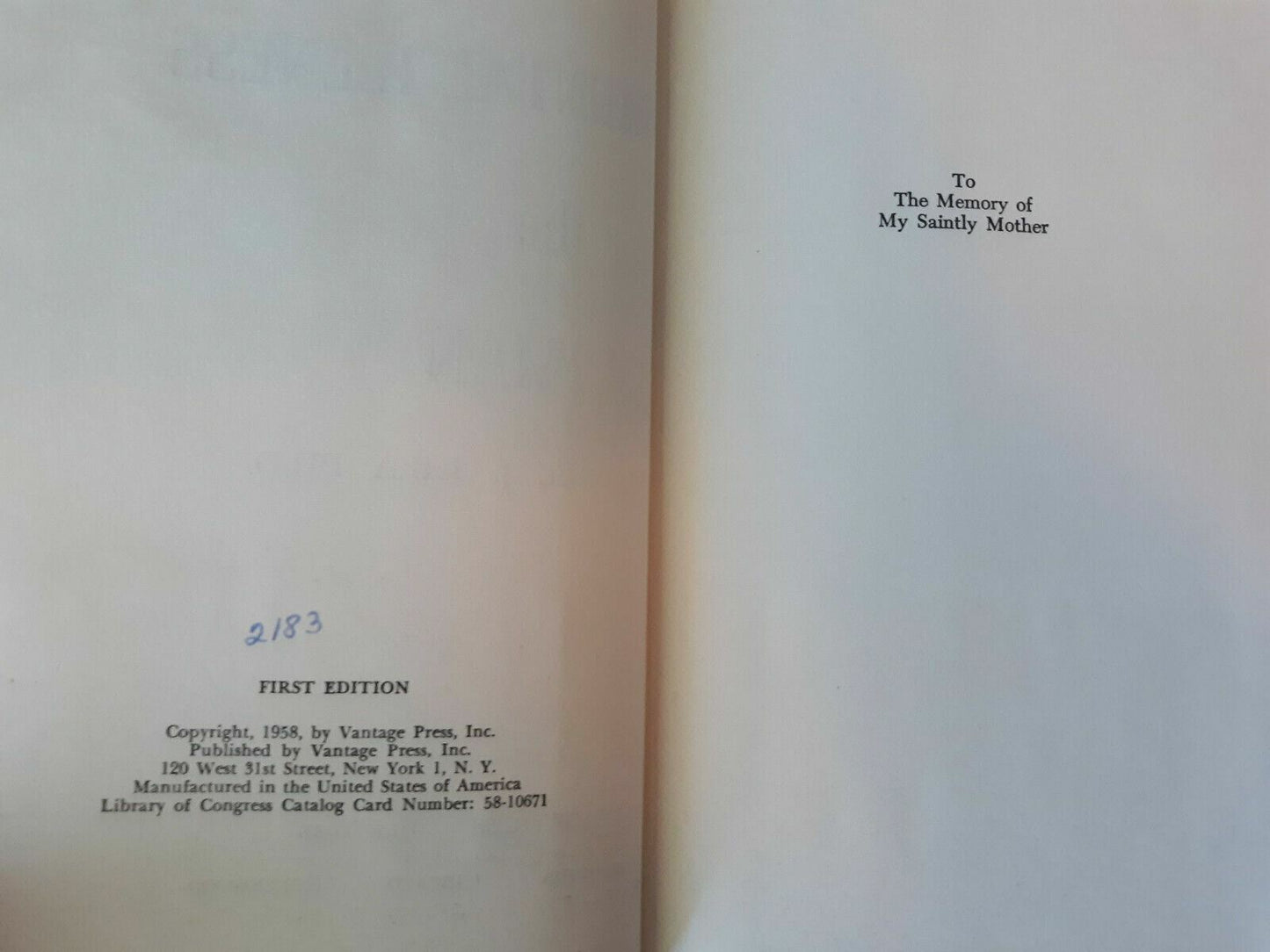 A Handbook on Mental Illness for the Catholic Layman Shea 1958 First Ed HC/DJ
