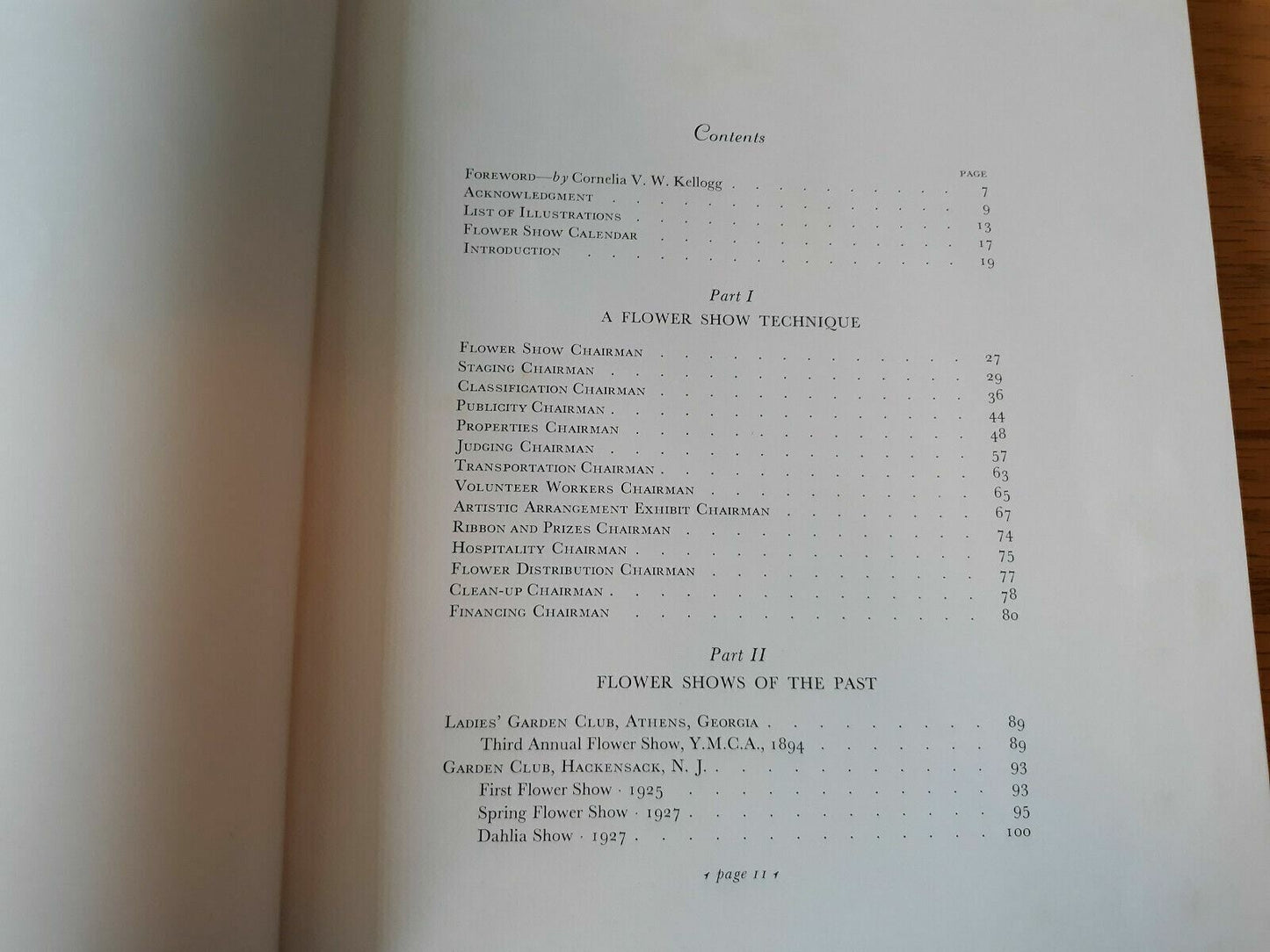 FLOWER SHOWS AND HOW TO STAGE THEM by Adele S Fisher 1938