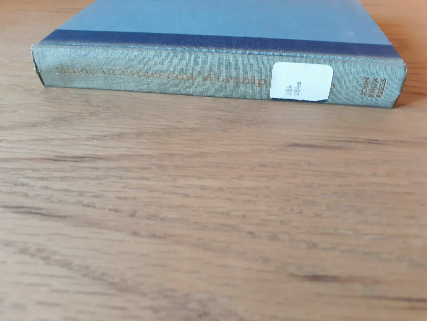 Music in Protestant Worship by Dwight Steere 1960 Hardcover