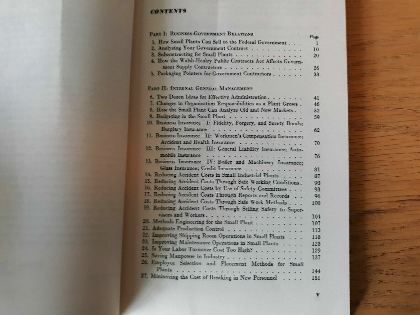 Management Aids for Small Business 1965 Annual No. 1 Anthony