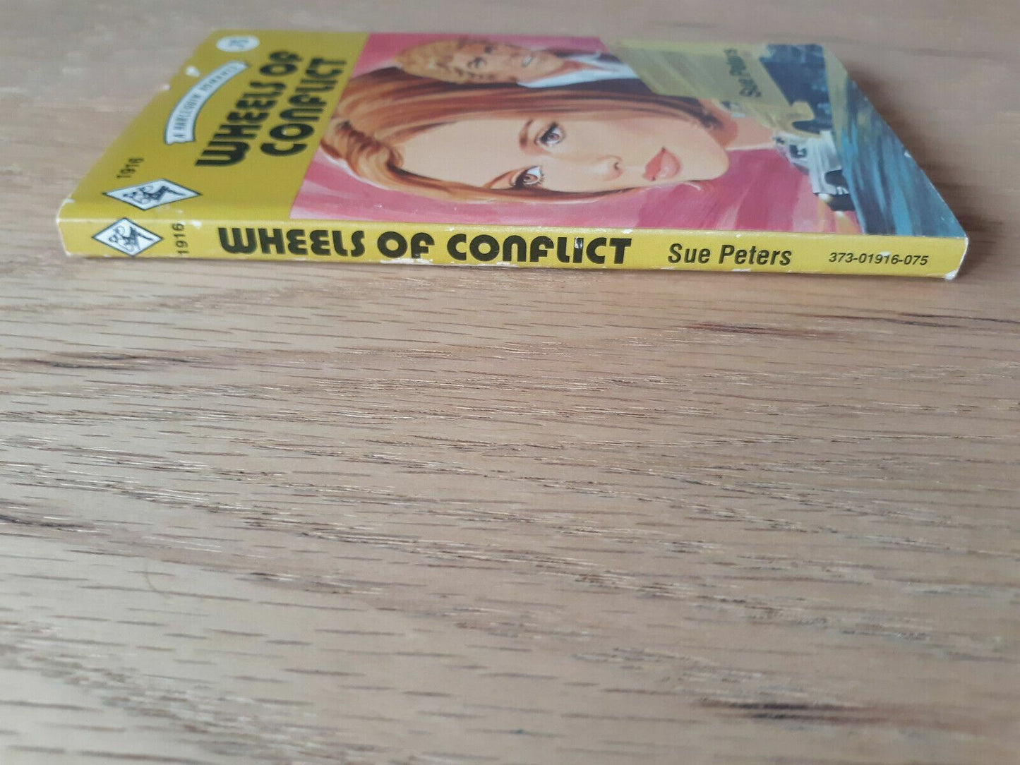 Wheels of Conflict Peters 1975 Harlequin Paperback