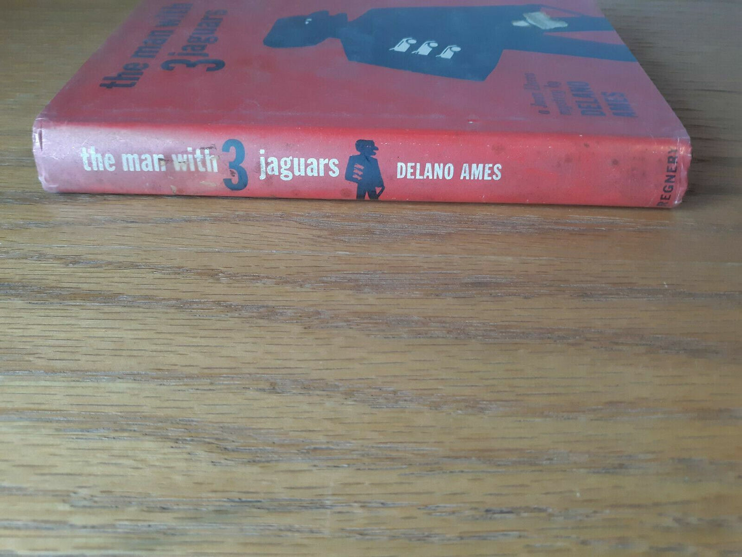 THE MAN WITH 3 JAGUARS by Delano Ames Juan Llorca Mystery 1967