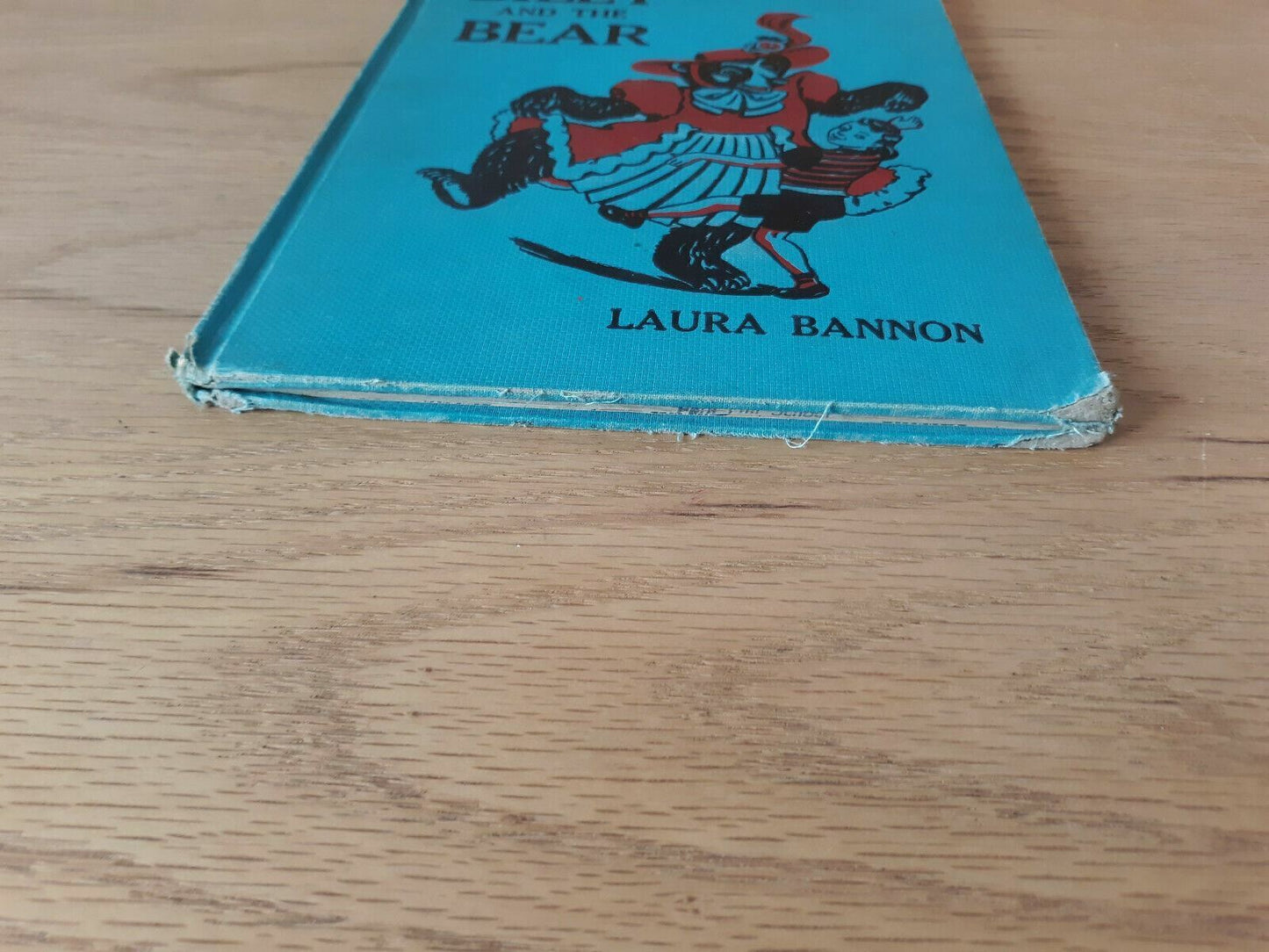 Vintage Billy and The Bear by Laura Bannon 1949 Hardcover E M Hale