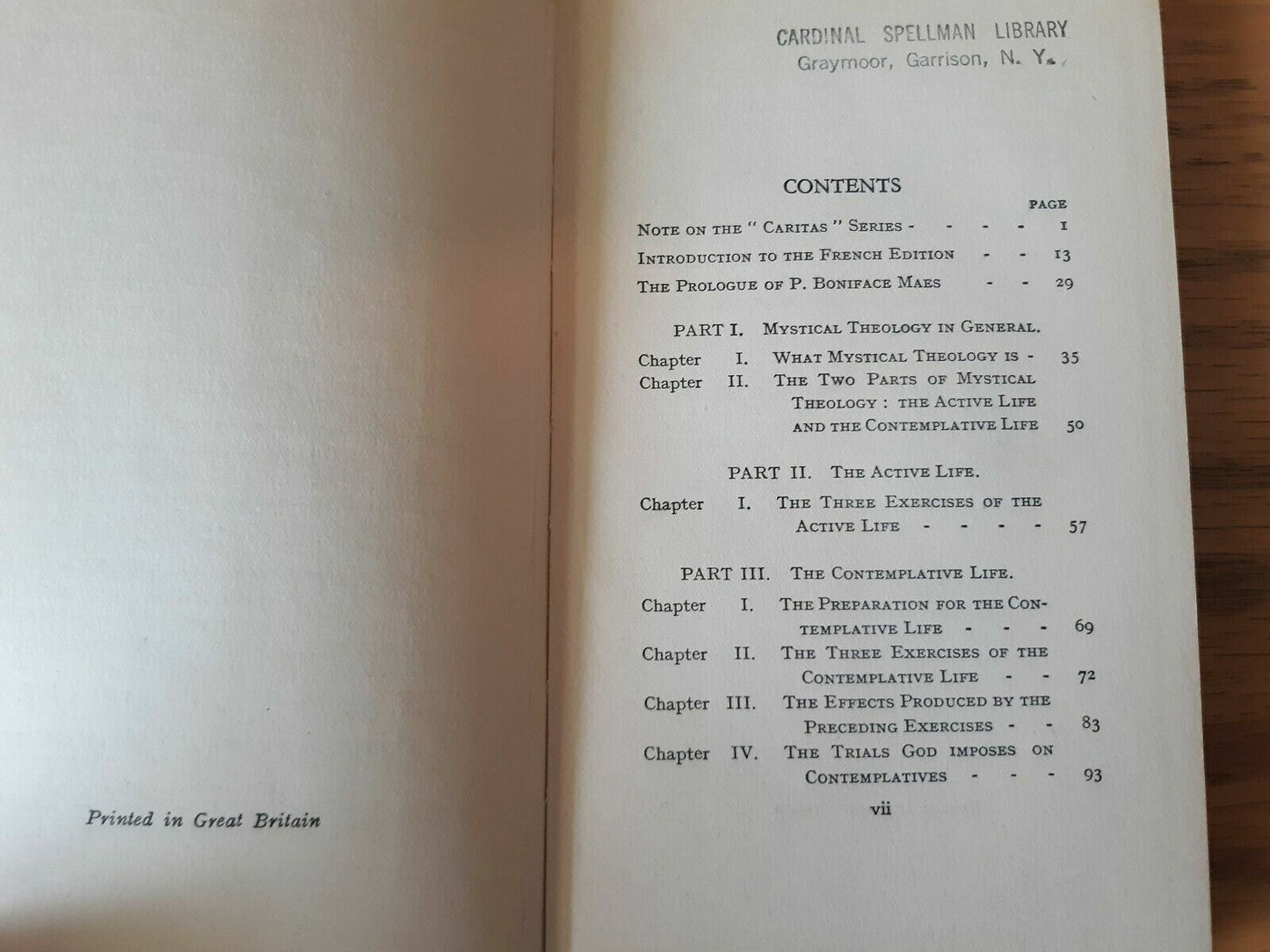 Franciscan mysticism: A translation made by Dom Basil Whelan Boniface Maes