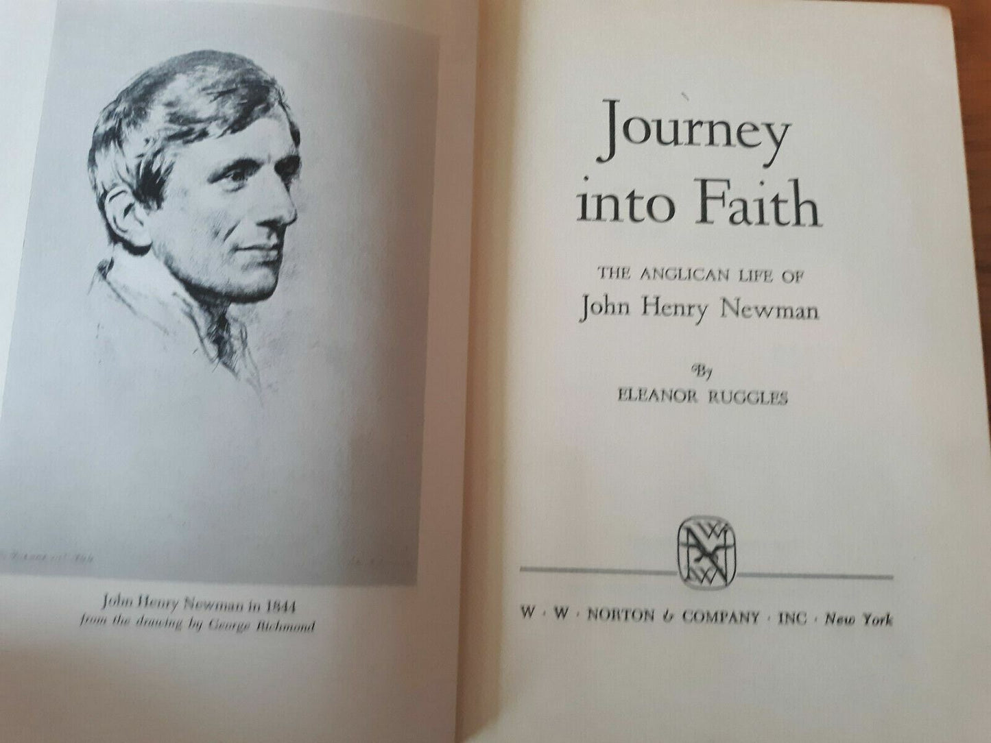 Journey into faith: The Anglican life of John Henry Newman Ruggles, Eleanor 1948