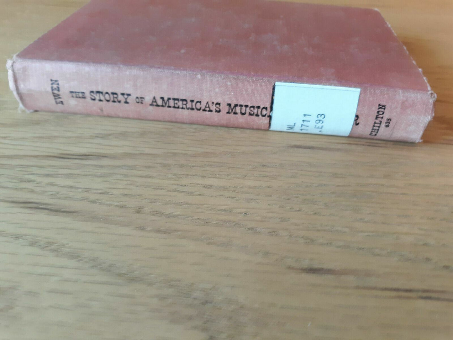 The Story Of America's Musical Theater by David Ewen 1961 FIRST EDITION HC