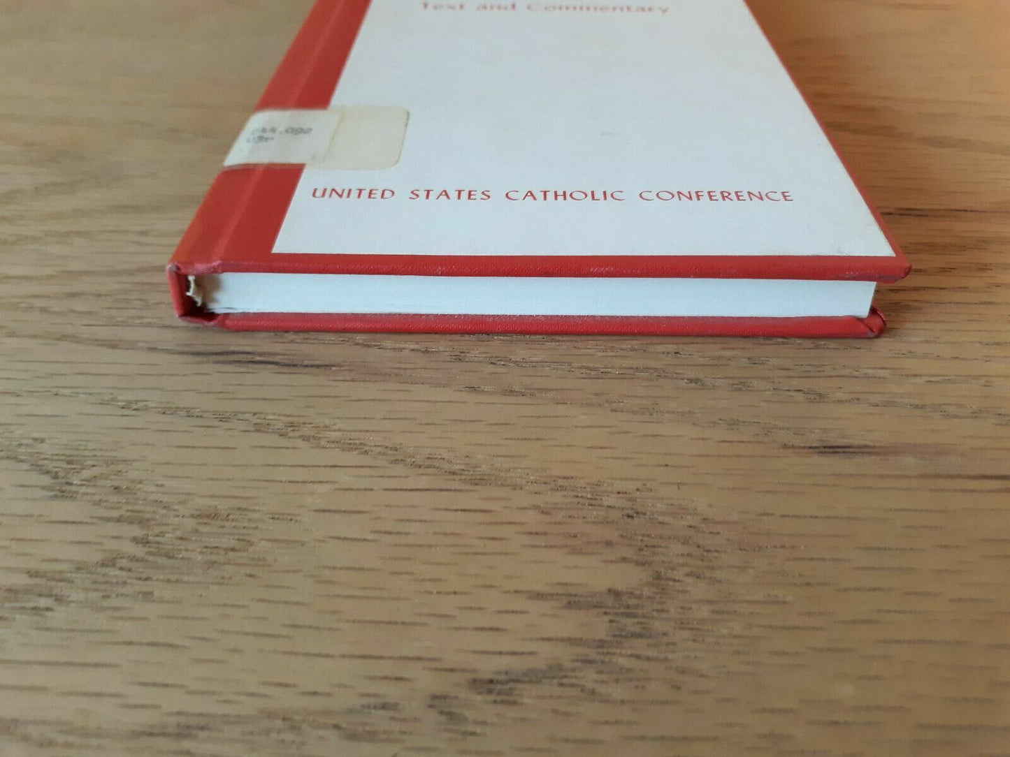 The Roman Calendar Text and Commentary 1976 United States Catholic Conference