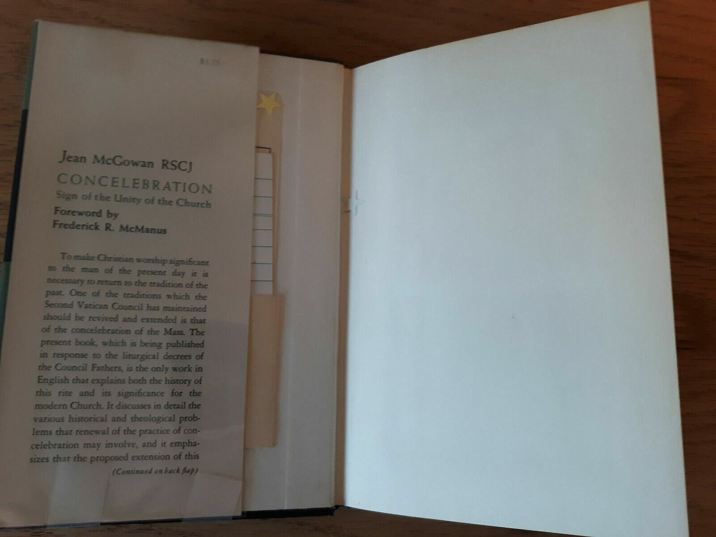 CONCELEBRATION: Sign of the Unity of the Church by Jean Carroll McGowan - 1964