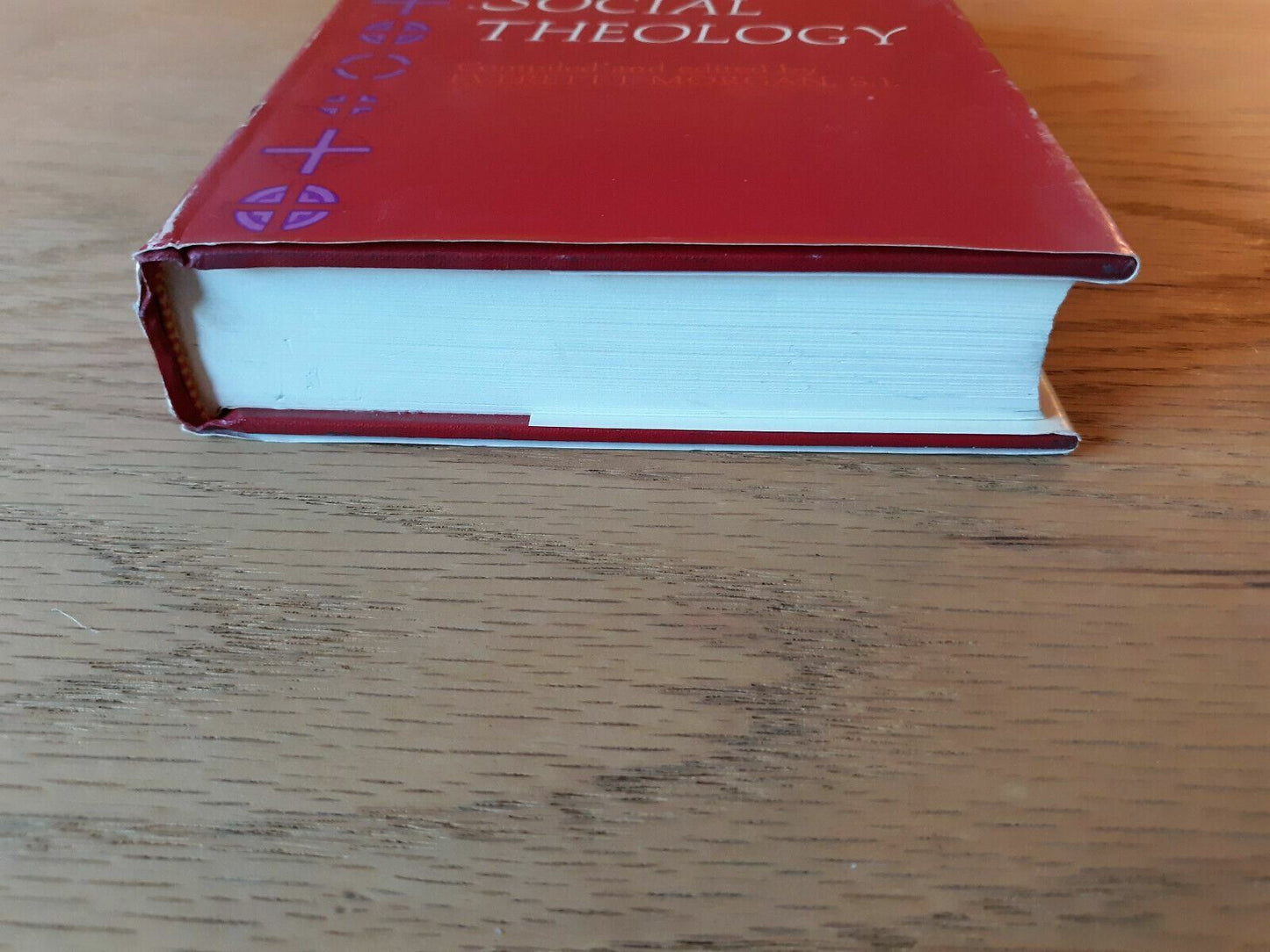 Vintage 1969 Readings In Social Theology Book Everett J. Morgan S.J.