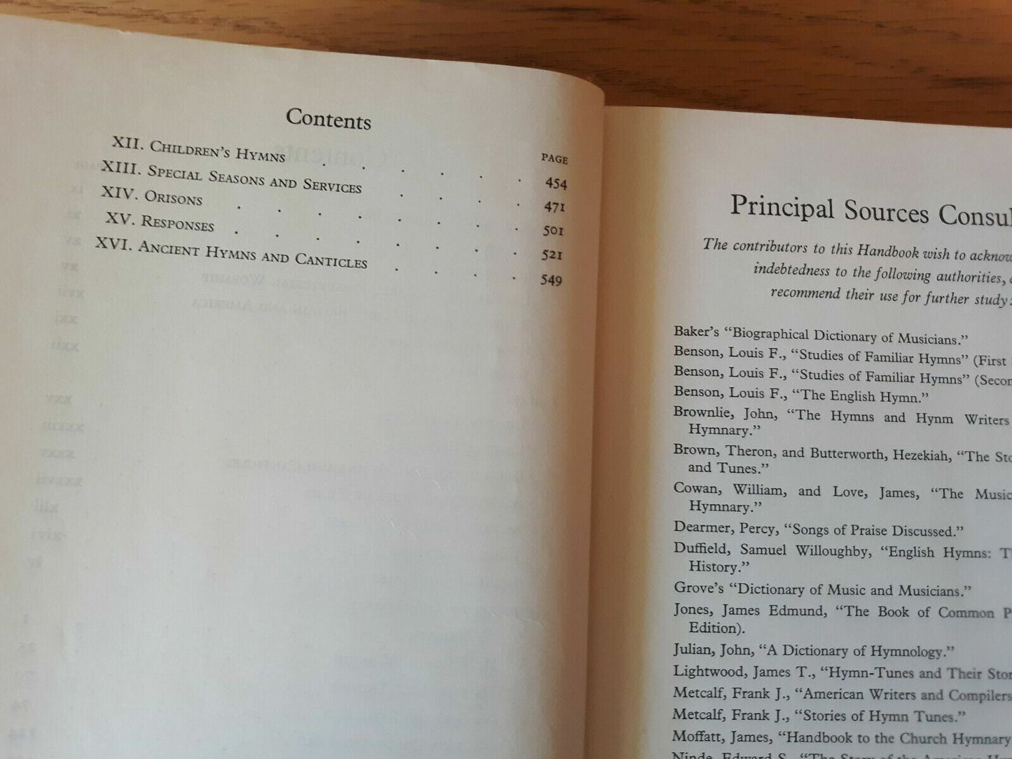A HANDBOOK TO THE HYMNAL, William Covert & Calvin Weiss Laufer, eds. - 1936 -