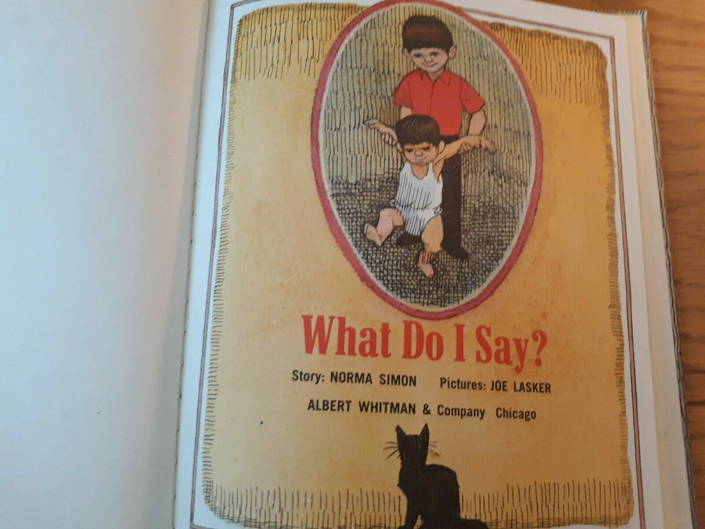 What Do I Say by Norma Simon 1969