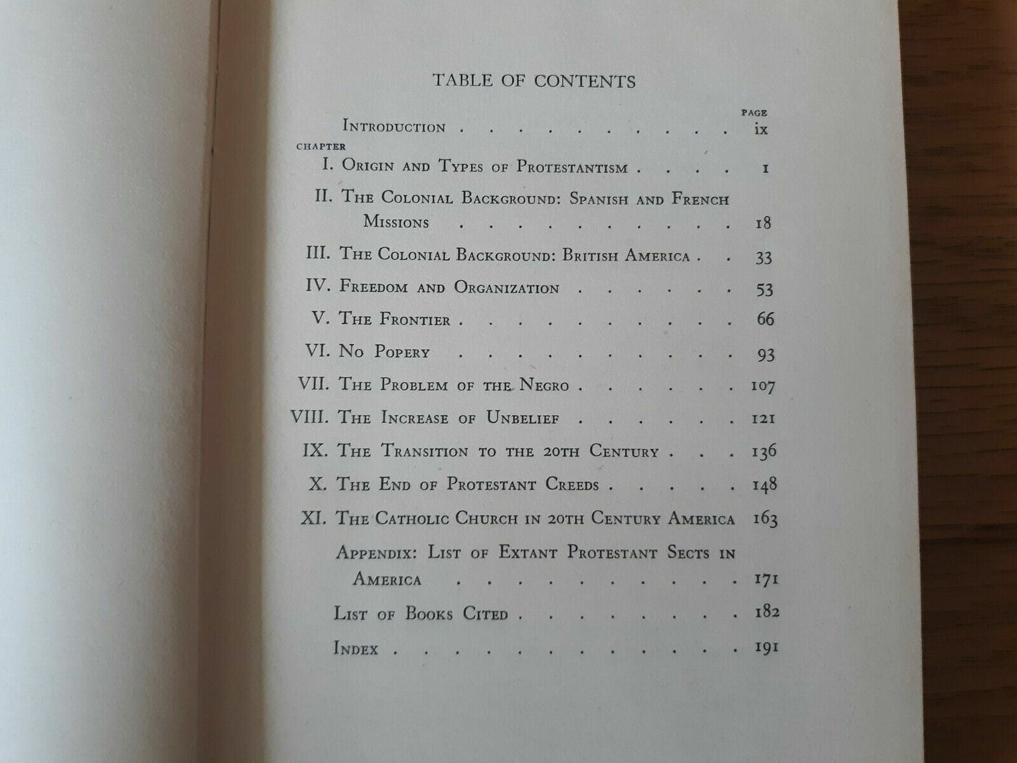 Major Trends in American Church History by Francis Xavier Curran 1946, Hardcover