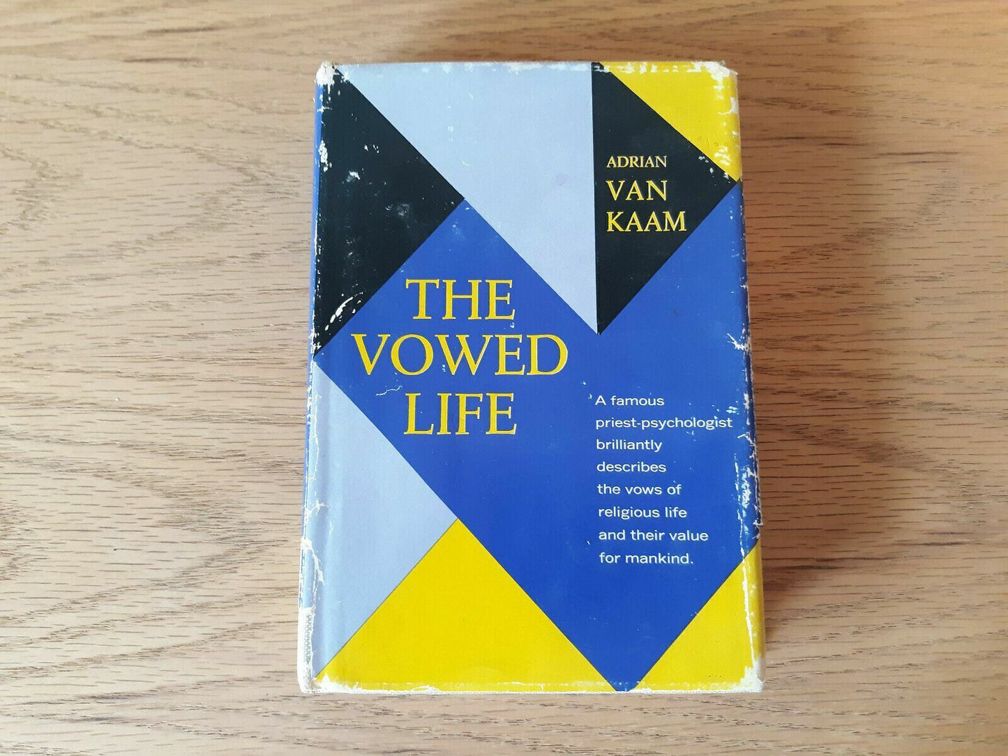 The Vowed Life by Adrian Van Kaam 1968 Hardcover DJ