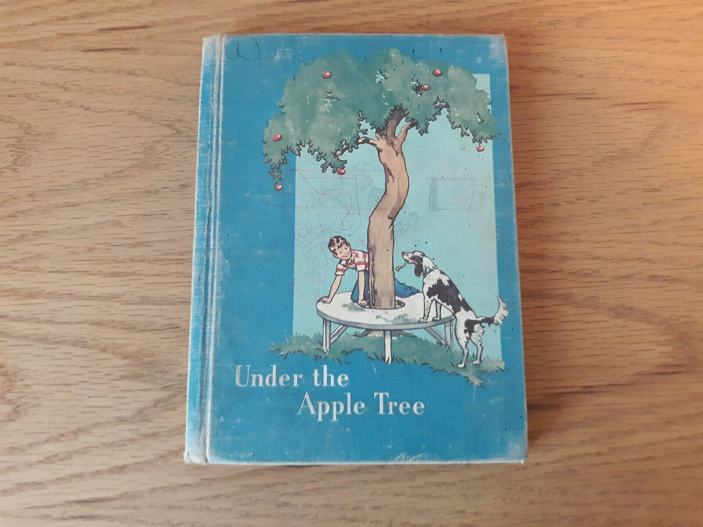 Vintage Childrens Book - Under the Apple Tree by Odille Ousley Ginn & Co 1954