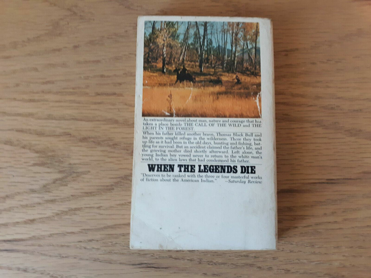 When the Legends Die Hal Borland Paperback Bantam 1972