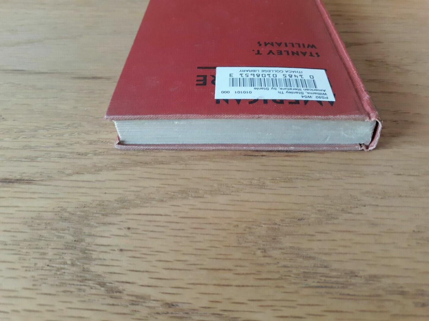 American Literature by Stanley Williams 1933 First Edition