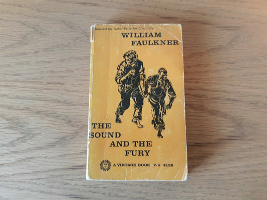 The Sound And The Fury By William Faulkner 1956 Paperback