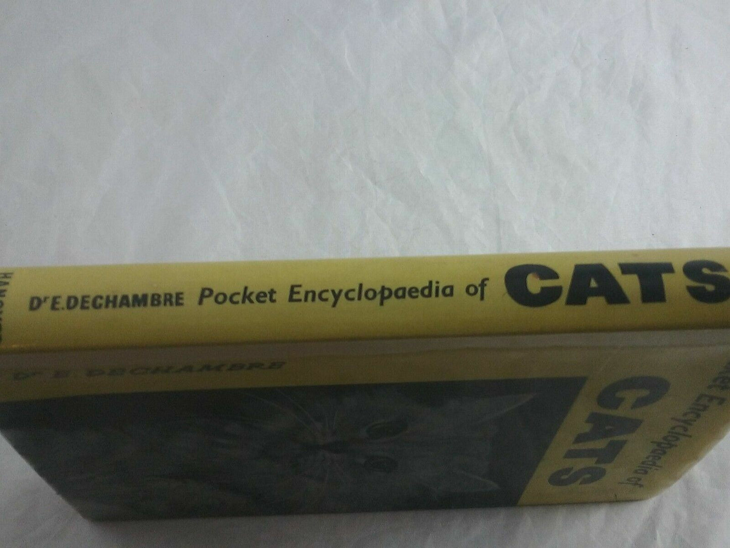 THE POCKET ENCYCLOPAEDIA OF CATS., Dechambre, Dr. E