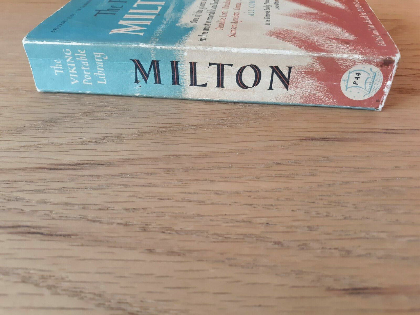 The Portable Milton (The Viking Portable Library) Paperback 1955